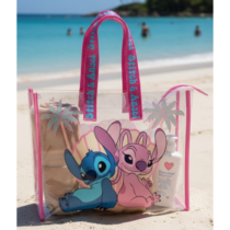 Bolsa playa transparente Lilo&Stitch NW1660 New Import
