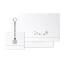 Juego sábanas CUNA estampado + Broche 03345 INTERBABY