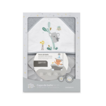 Capa de baño 1x1 + gorro de baño 01277 Interbaby