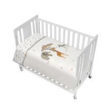 Funda nórdica reversible desenfundable sin relleno FN003 SAVANNA Interbaby
