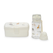 Set fiambrera + botella SET61 SAVANNA Interbaby