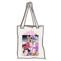 Bolsa de tela algodón 1756 Guerreras K-POP New Import