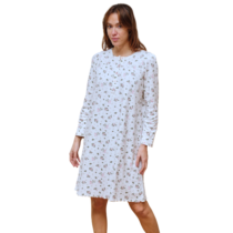 Camisón mujer manga larga interlock 267603 Muslher