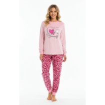 Pijama invierno señora SPANDEX (2XL-4XL) 26579 KINANIT
